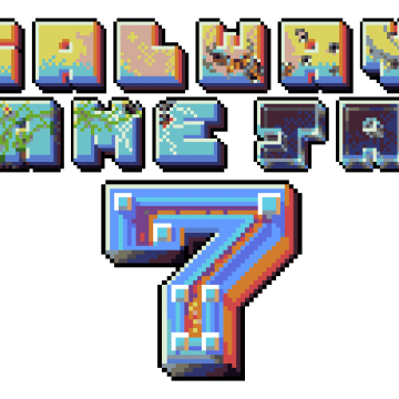 Galway Game Jam 7 pixel art banner